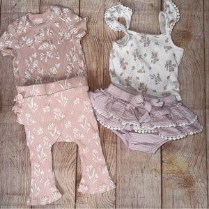 3-6 Month Baby Girl Sets